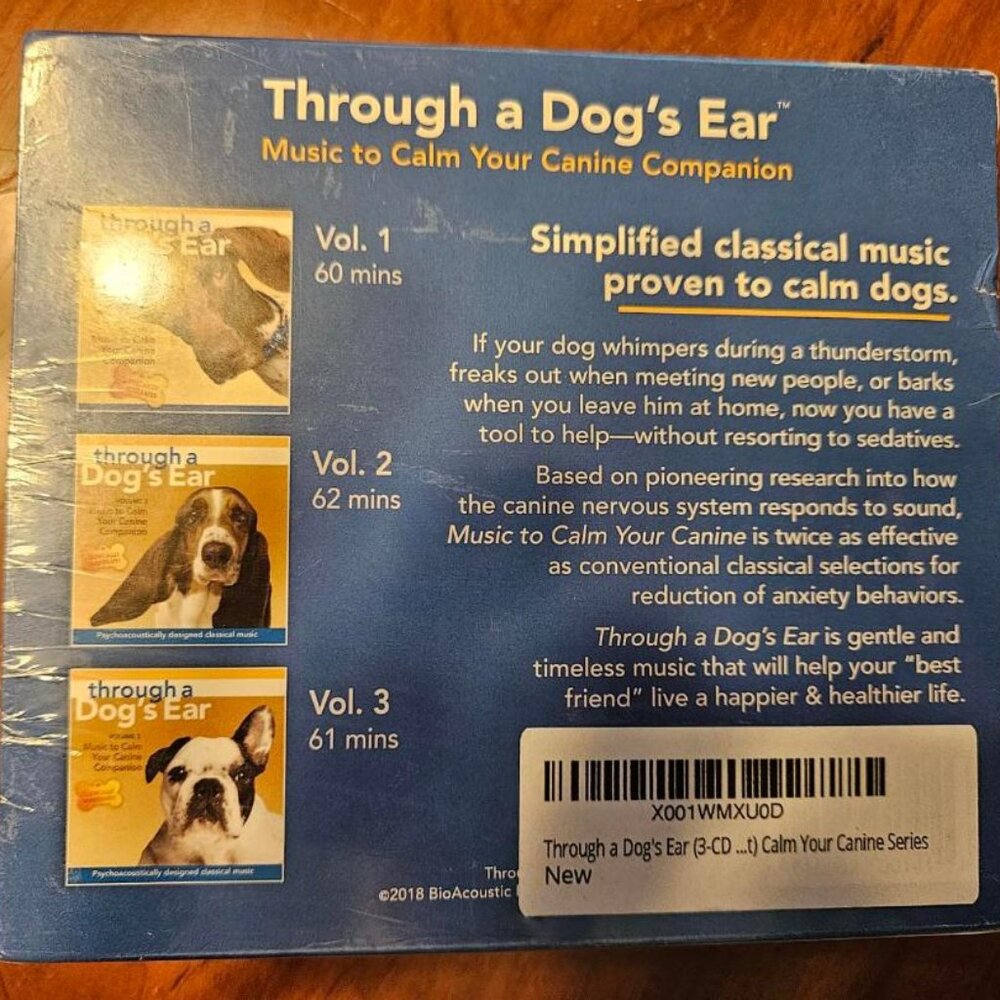 NIB - 'Through A Dog's Ear' - 3 cd box set - Picture 2 of 3